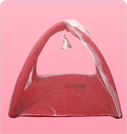 Thakur Ji/Ladoo Gopal/Laddu Gopal/Thakurji/Krishna/bal Gopal Jali Bed singhasan with mousquito net and Pillow (red) PSO