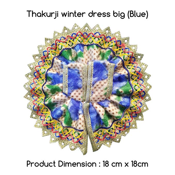 Thakurji Winter Dress Big (Blue)