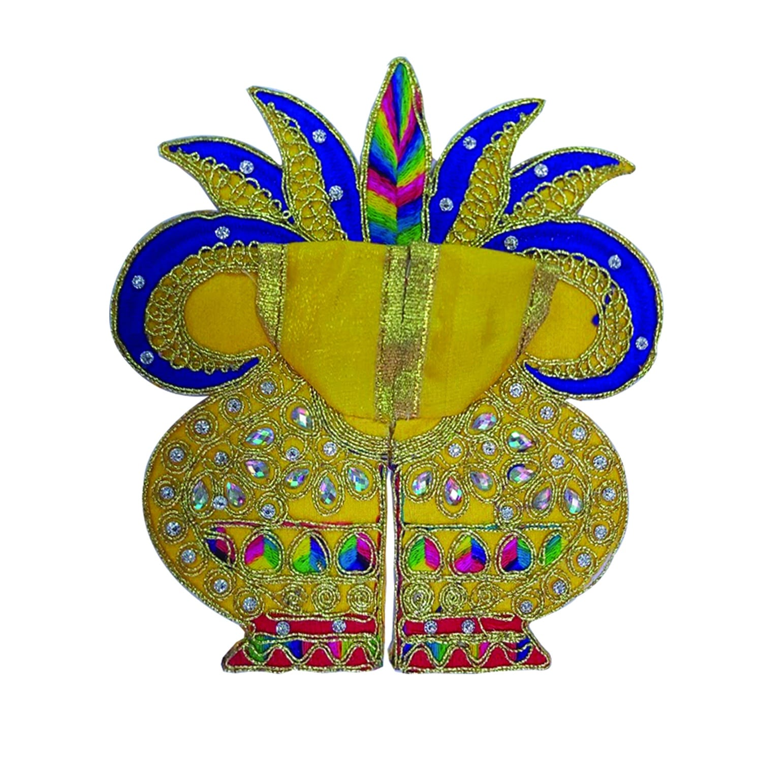Bal gopal Kalash style dress (yellow)