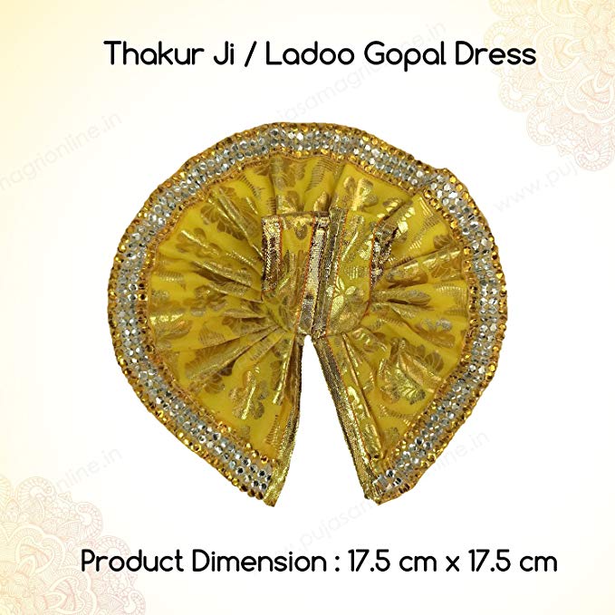 Thakur Ji / Ladoo Gopal / Laddu gopal / Thakurji / krishna/ bal gopal Dress PSO