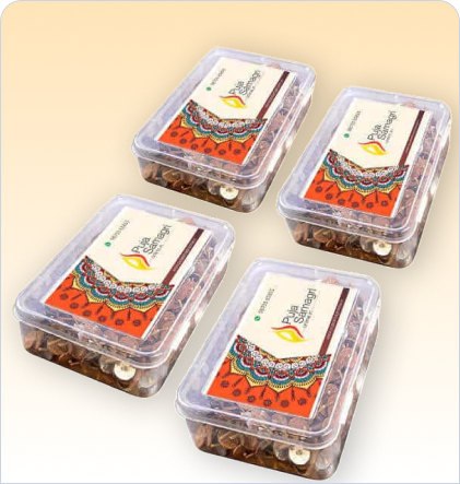 4 Boxes of Floating Oil Wicks Parsi Vat - 100 Wicks Each - Puja Samagri Online