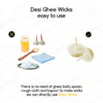 Buy Camphor Desi Ghee Wicks - Image 4